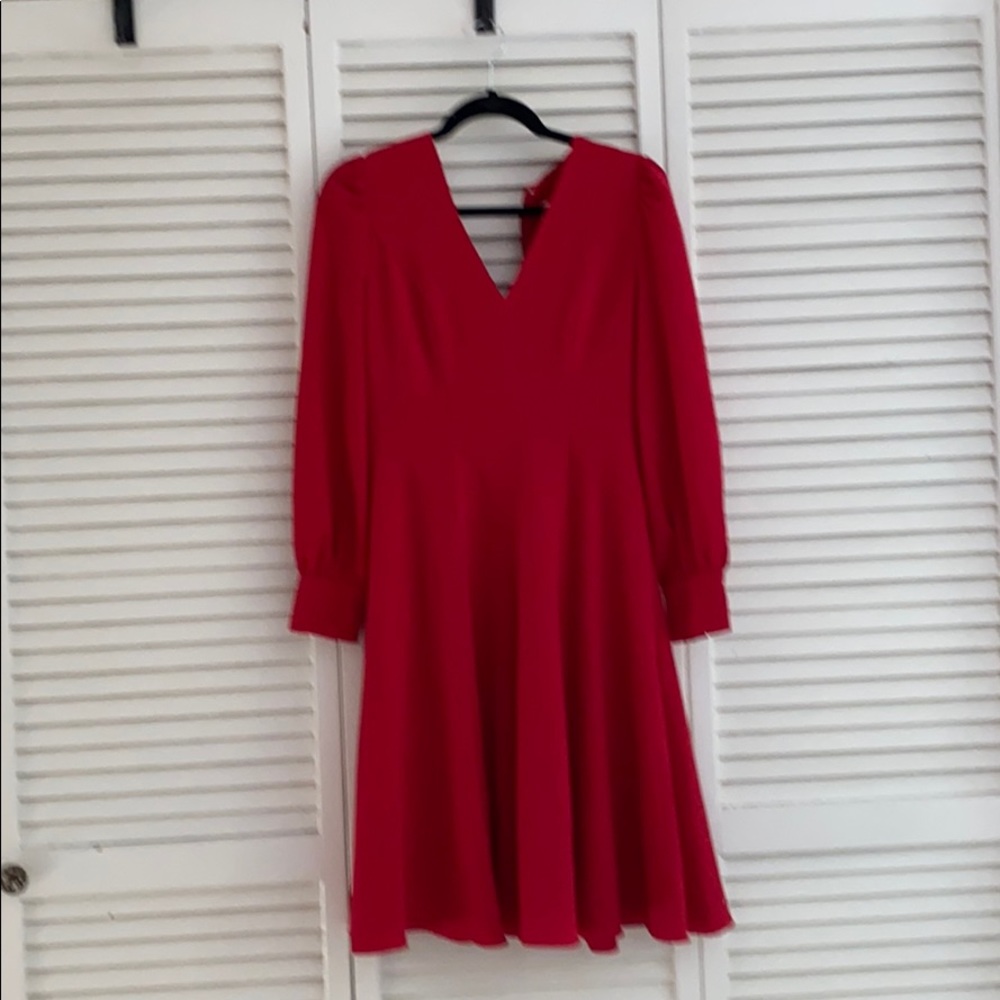 Red Gal Meets Glam Dress